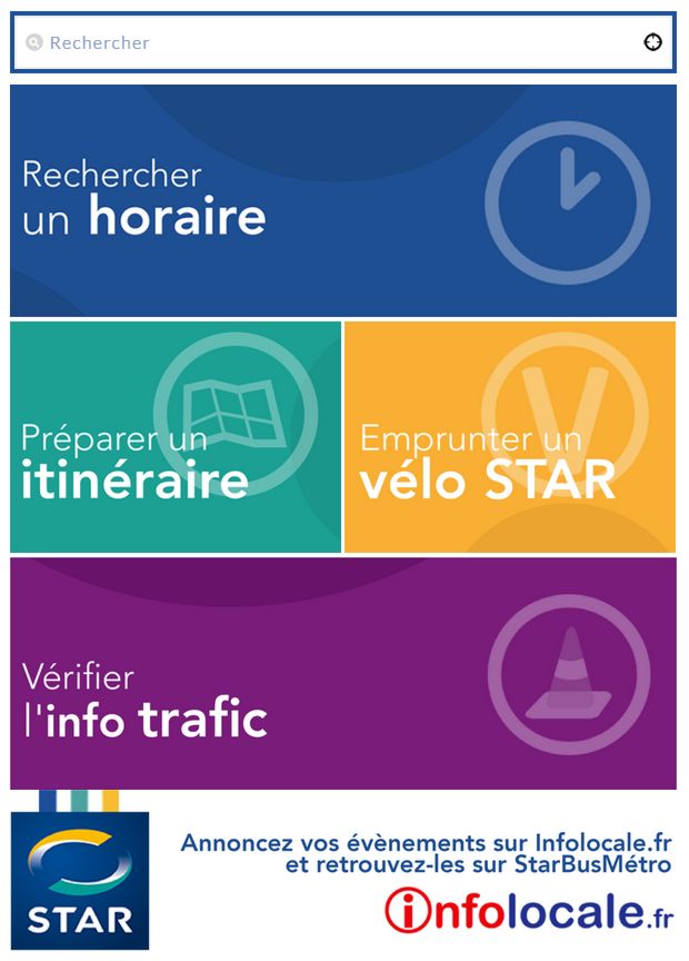 capture d'écran de Site web du Réseau STAR